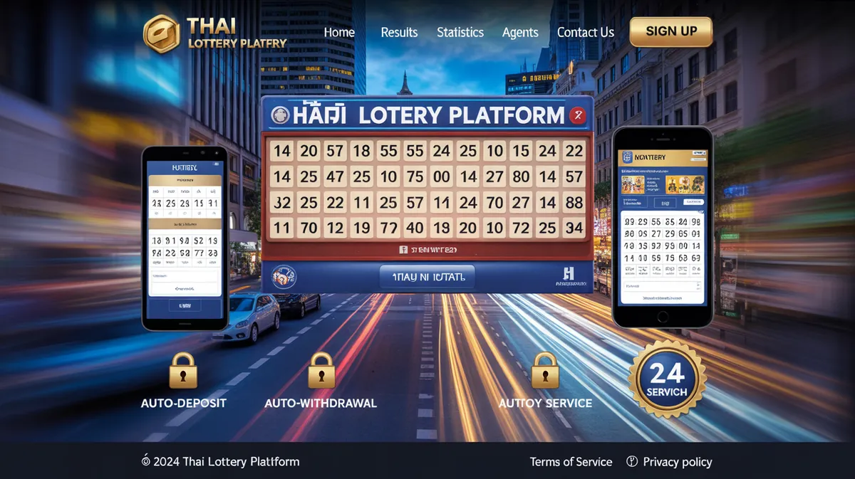 มาแน่ แพลตฟอร์มหวยออนไลน์เว็บตรง ระบบอัตโนมัติ 24 ชั่วโมง